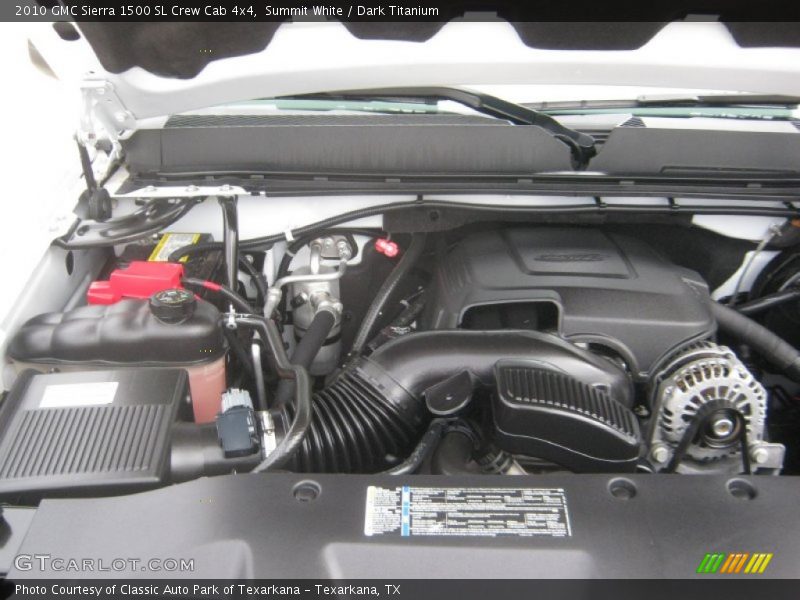 Summit White / Dark Titanium 2010 GMC Sierra 1500 SL Crew Cab 4x4