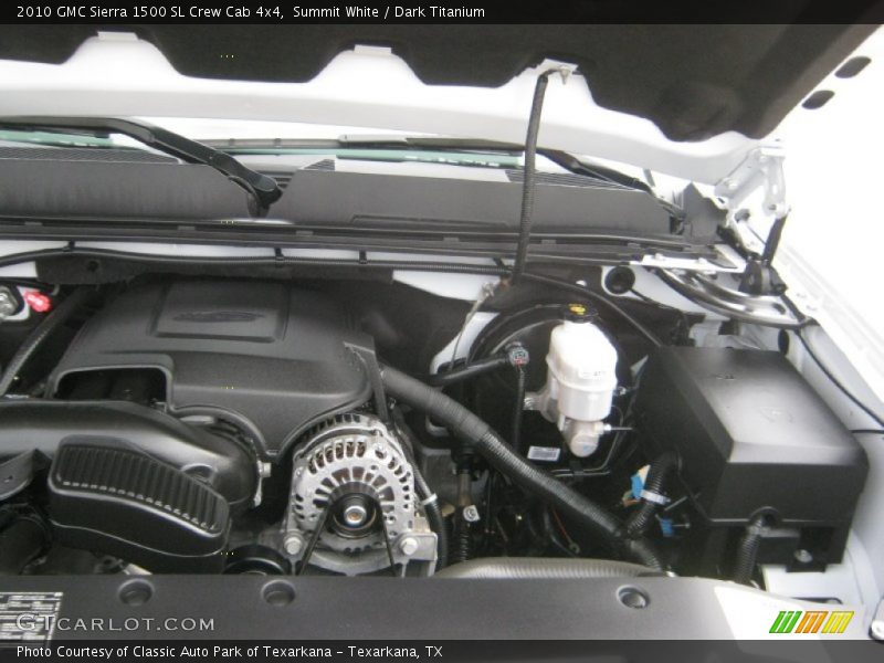 Summit White / Dark Titanium 2010 GMC Sierra 1500 SL Crew Cab 4x4