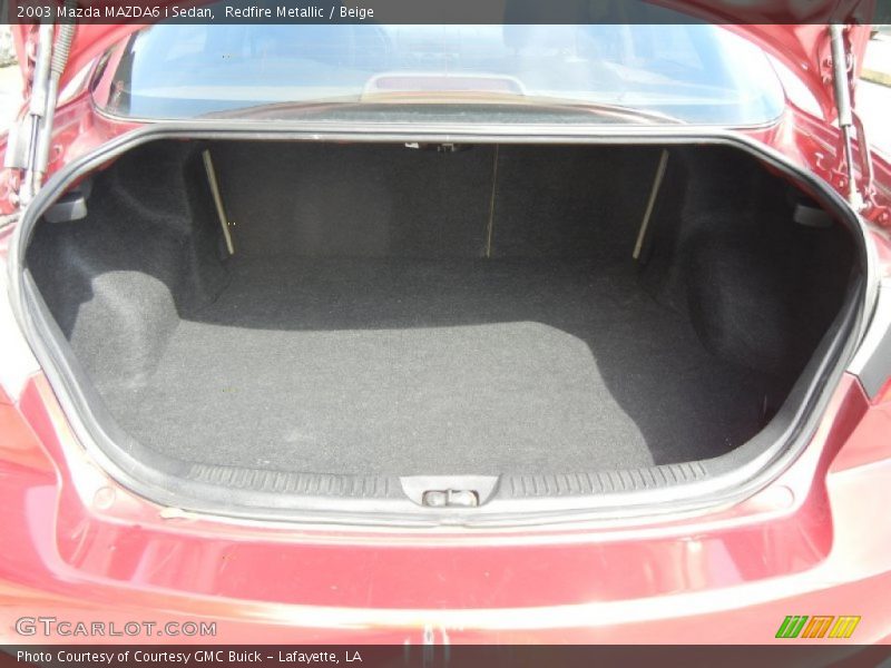Redfire Metallic / Beige 2003 Mazda MAZDA6 i Sedan