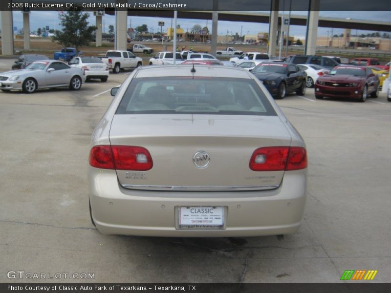 Gold Mist Metallic / Cocoa/Cashmere 2008 Buick Lucerne CXL