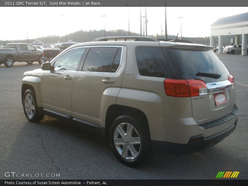 Gold Mist Metallic / Jet Black 2011 GMC Terrain SLT