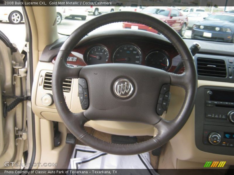 Gold Mist Metallic / Cocoa/Cashmere 2008 Buick Lucerne CXL