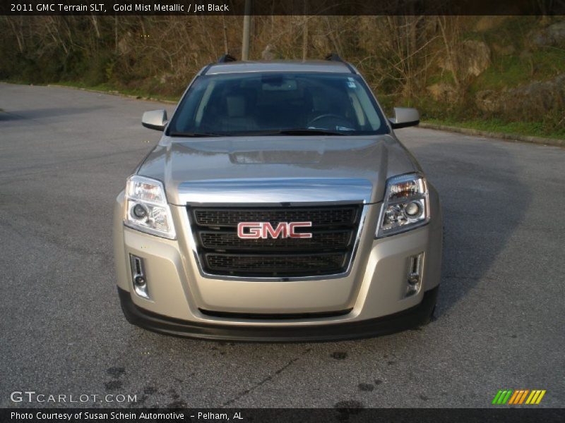 Gold Mist Metallic / Jet Black 2011 GMC Terrain SLT