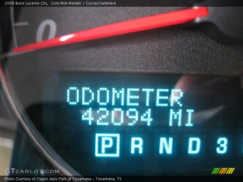 Gold Mist Metallic / Cocoa/Cashmere 2008 Buick Lucerne CXL