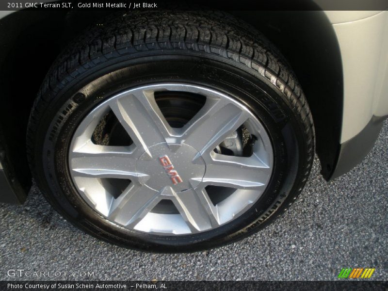 Gold Mist Metallic / Jet Black 2011 GMC Terrain SLT