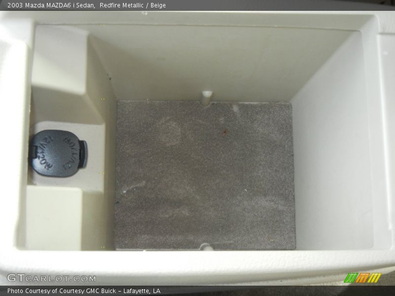 Redfire Metallic / Beige 2003 Mazda MAZDA6 i Sedan