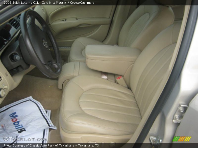 Gold Mist Metallic / Cocoa/Cashmere 2008 Buick Lucerne CXL
