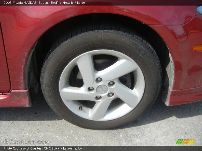 Redfire Metallic / Beige 2003 Mazda MAZDA6 i Sedan