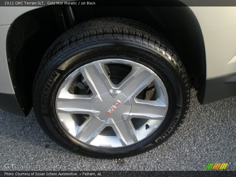 Gold Mist Metallic / Jet Black 2011 GMC Terrain SLT