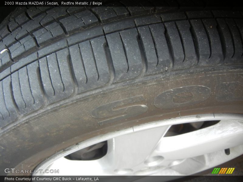 Redfire Metallic / Beige 2003 Mazda MAZDA6 i Sedan
