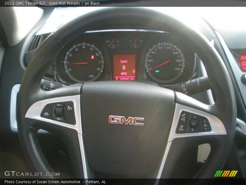 Gold Mist Metallic / Jet Black 2011 GMC Terrain SLT