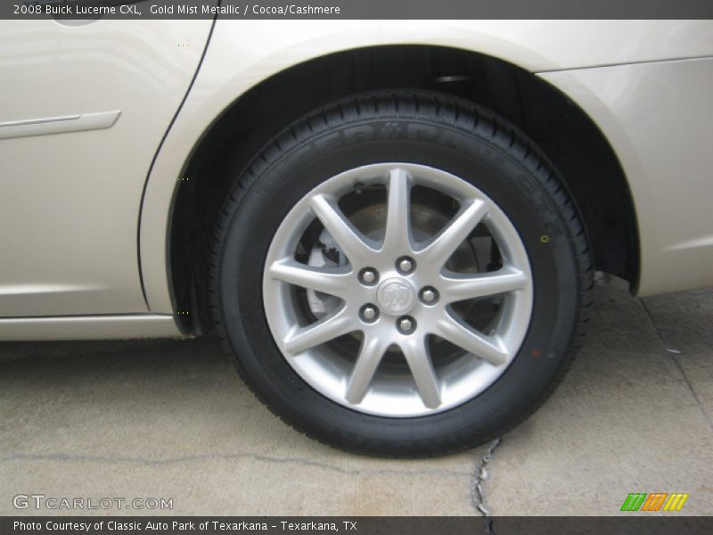 Gold Mist Metallic / Cocoa/Cashmere 2008 Buick Lucerne CXL