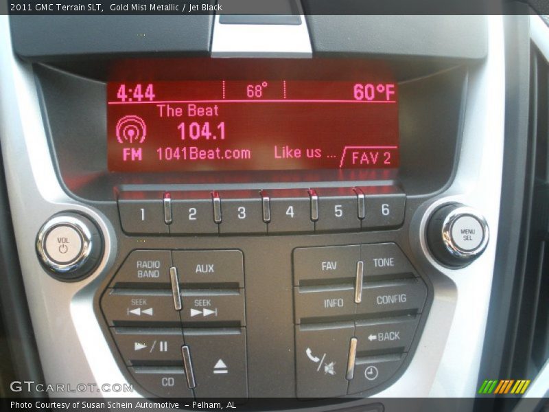 Gold Mist Metallic / Jet Black 2011 GMC Terrain SLT