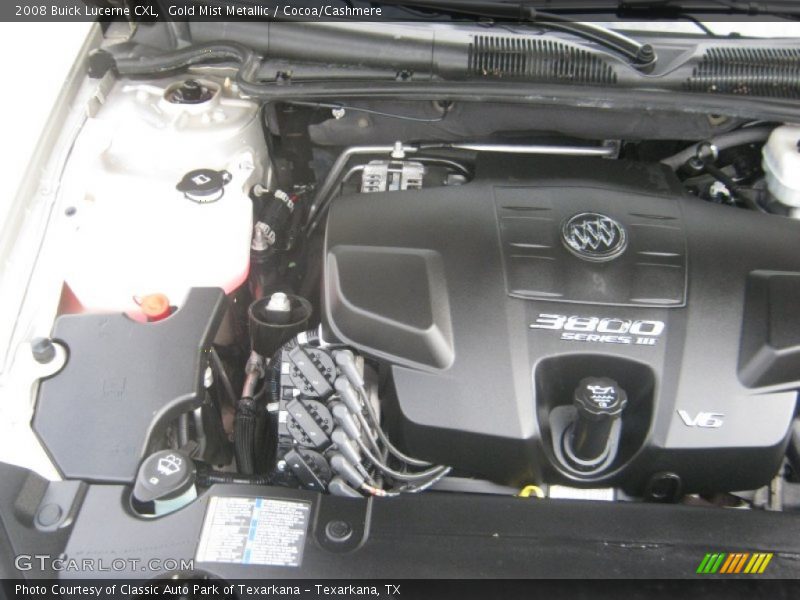 Gold Mist Metallic / Cocoa/Cashmere 2008 Buick Lucerne CXL