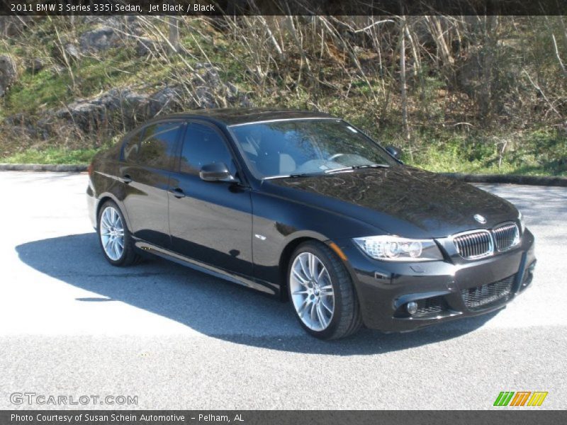 Jet Black / Black 2011 BMW 3 Series 335i Sedan