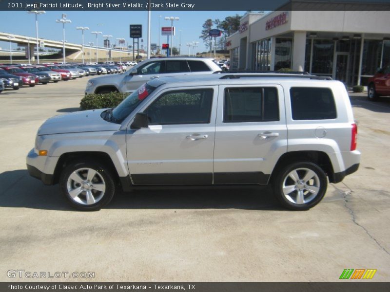 Bright Silver Metallic / Dark Slate Gray 2011 Jeep Patriot Latitude