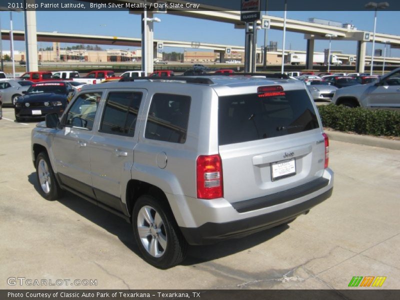 Bright Silver Metallic / Dark Slate Gray 2011 Jeep Patriot Latitude