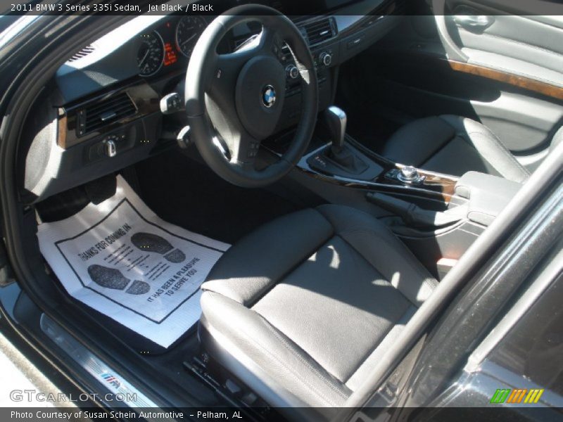Jet Black / Black 2011 BMW 3 Series 335i Sedan