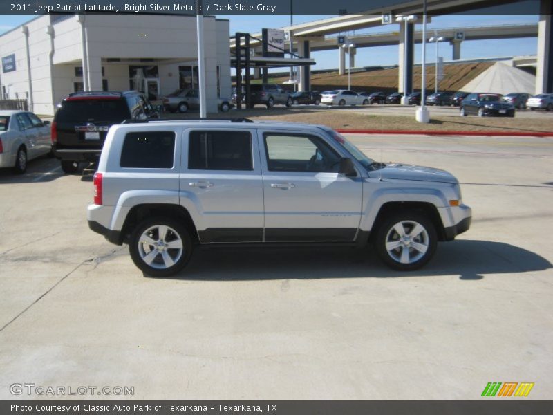 Bright Silver Metallic / Dark Slate Gray 2011 Jeep Patriot Latitude
