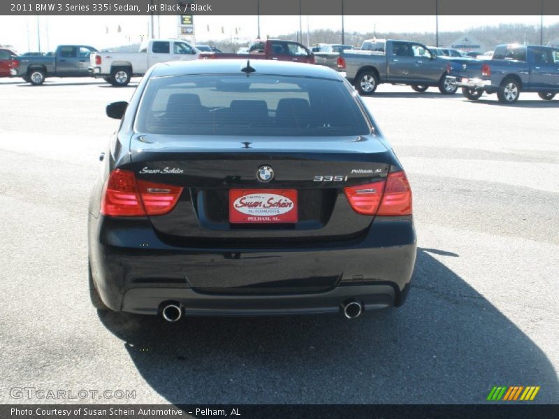 Jet Black / Black 2011 BMW 3 Series 335i Sedan