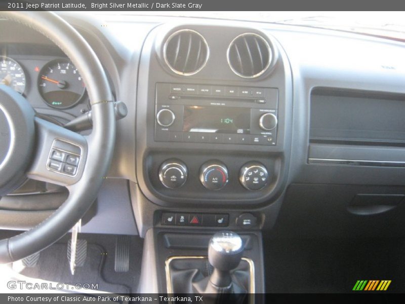 Bright Silver Metallic / Dark Slate Gray 2011 Jeep Patriot Latitude