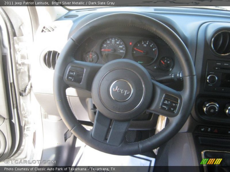 Bright Silver Metallic / Dark Slate Gray 2011 Jeep Patriot Latitude