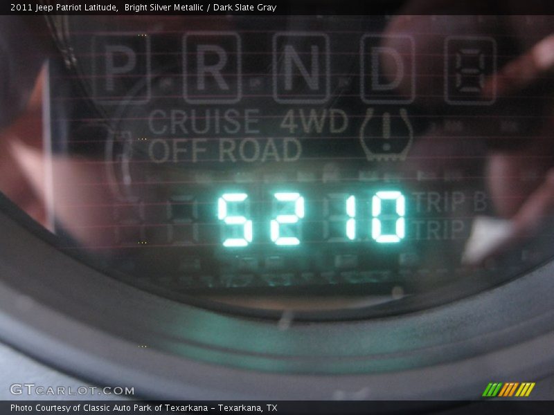 Bright Silver Metallic / Dark Slate Gray 2011 Jeep Patriot Latitude
