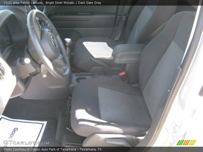 Bright Silver Metallic / Dark Slate Gray 2011 Jeep Patriot Latitude