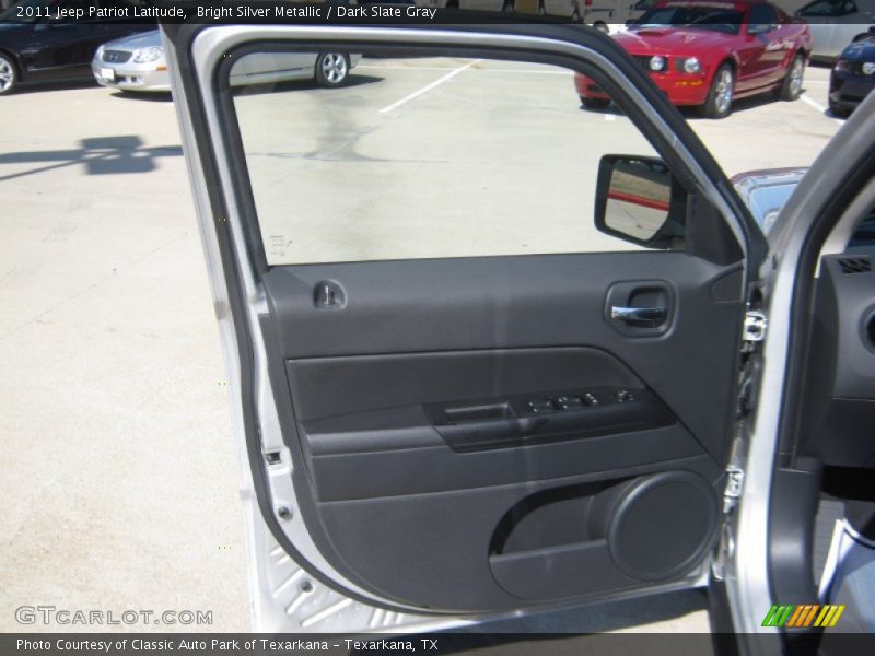 Bright Silver Metallic / Dark Slate Gray 2011 Jeep Patriot Latitude