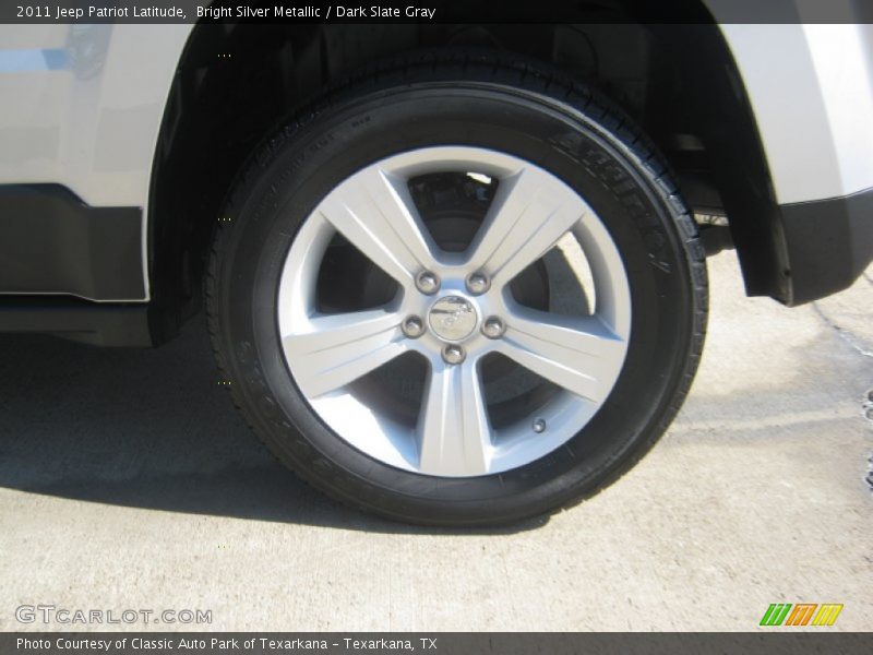 Bright Silver Metallic / Dark Slate Gray 2011 Jeep Patriot Latitude