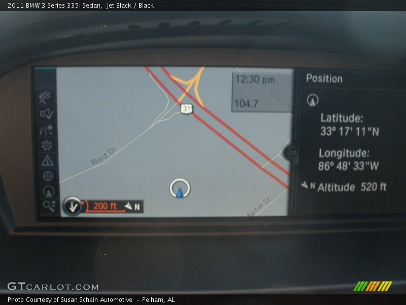 Jet Black / Black 2011 BMW 3 Series 335i Sedan