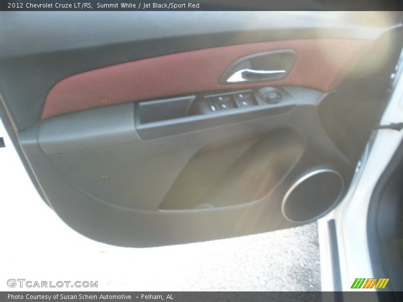 Summit White / Jet Black/Sport Red 2012 Chevrolet Cruze LT/RS