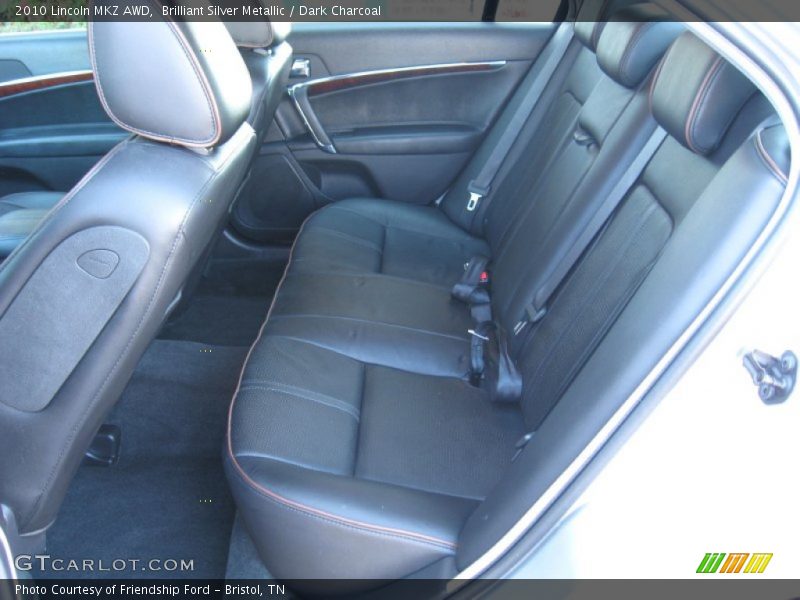Brilliant Silver Metallic / Dark Charcoal 2010 Lincoln MKZ AWD
