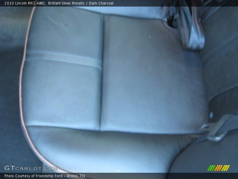 Brilliant Silver Metallic / Dark Charcoal 2010 Lincoln MKZ AWD
