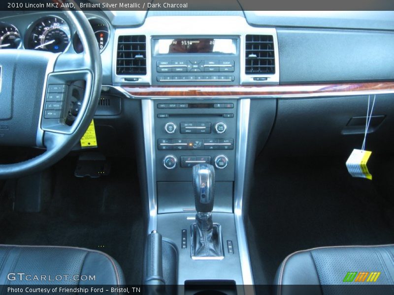 Brilliant Silver Metallic / Dark Charcoal 2010 Lincoln MKZ AWD