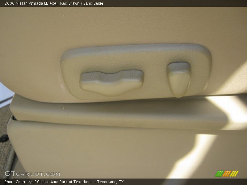 Red Brawn / Sand Beige 2006 Nissan Armada LE 4x4