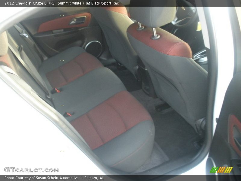 Summit White / Jet Black/Sport Red 2012 Chevrolet Cruze LT/RS