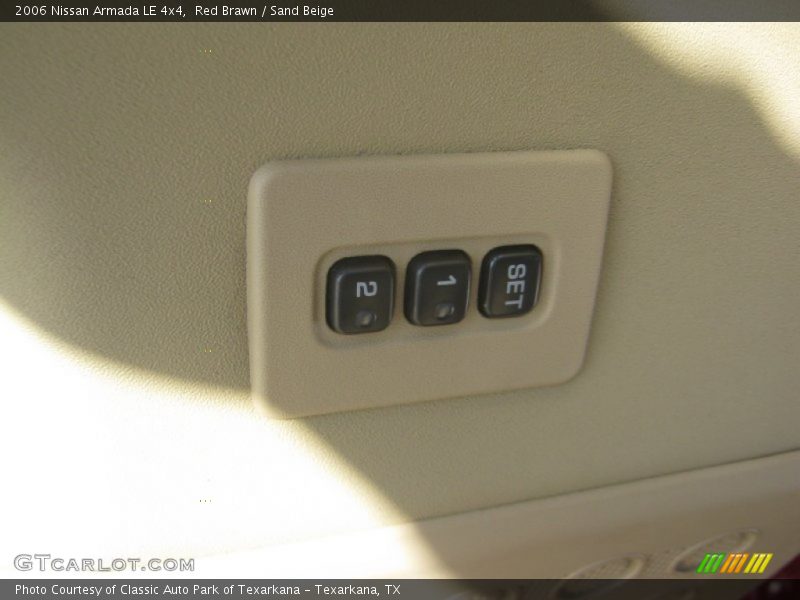 Red Brawn / Sand Beige 2006 Nissan Armada LE 4x4