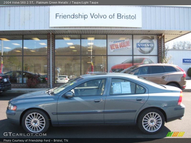 Platinum Green Metallic / Taupe/Light Taupe 2004 Volvo S60 2.5T