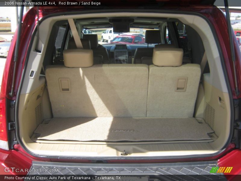 Red Brawn / Sand Beige 2006 Nissan Armada LE 4x4