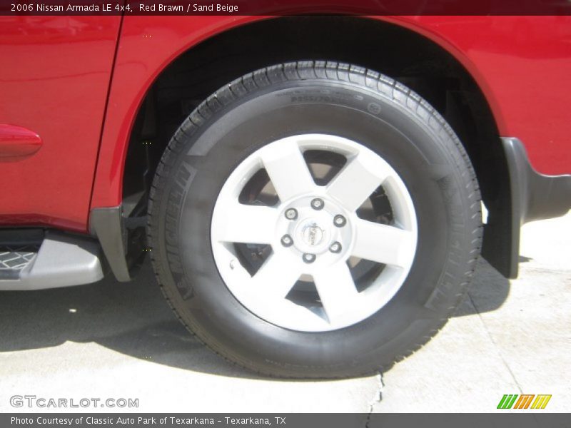 Red Brawn / Sand Beige 2006 Nissan Armada LE 4x4