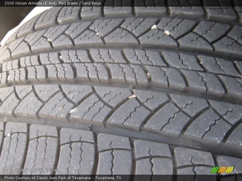 Red Brawn / Sand Beige 2006 Nissan Armada LE 4x4