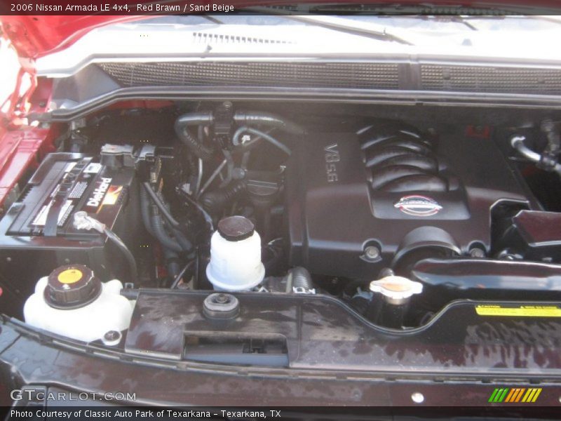 Red Brawn / Sand Beige 2006 Nissan Armada LE 4x4