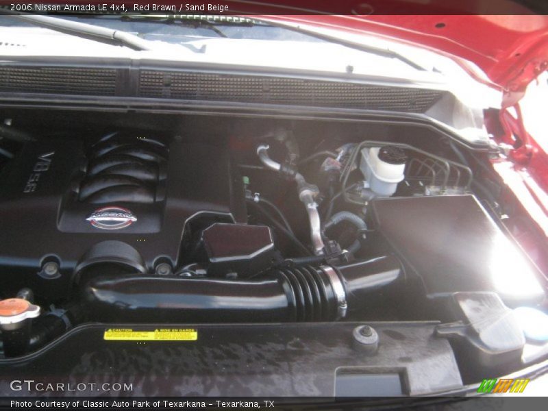 Red Brawn / Sand Beige 2006 Nissan Armada LE 4x4