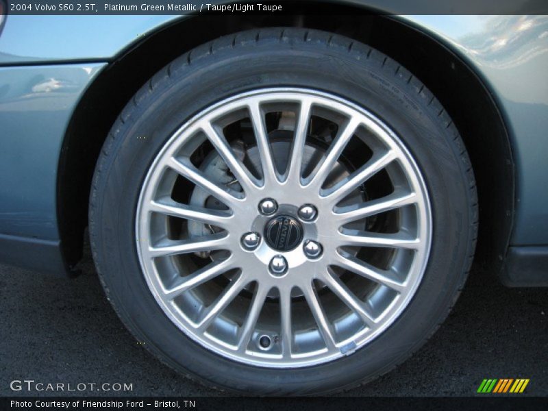 Platinum Green Metallic / Taupe/Light Taupe 2004 Volvo S60 2.5T