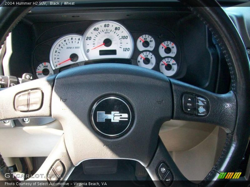 Black / Wheat 2004 Hummer H2 SUV