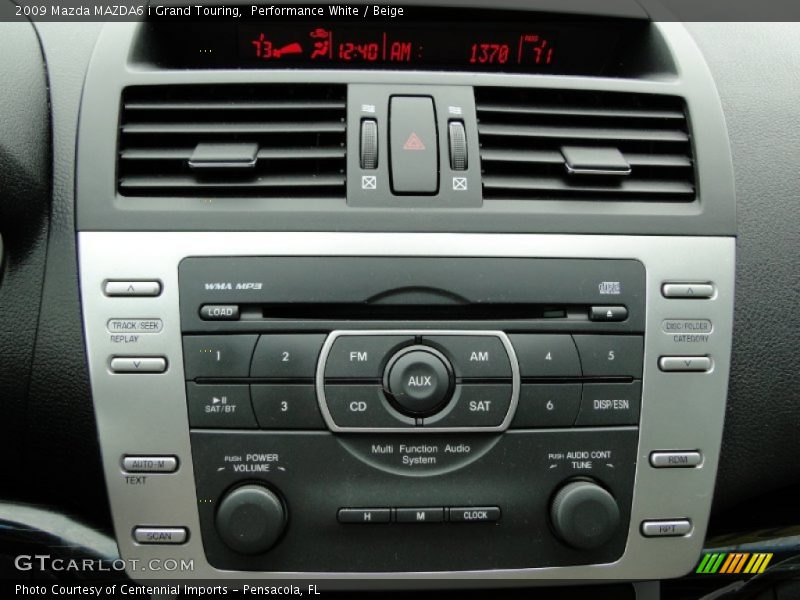 Performance White / Beige 2009 Mazda MAZDA6 i Grand Touring