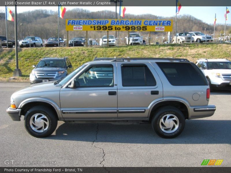 Light Pewter Metallic / Graphite 1998 Chevrolet Blazer LT 4x4