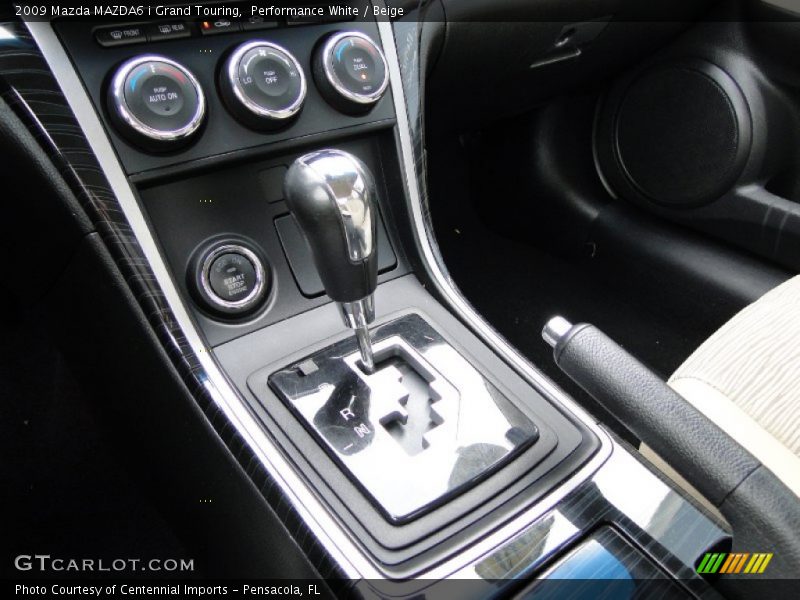 Performance White / Beige 2009 Mazda MAZDA6 i Grand Touring