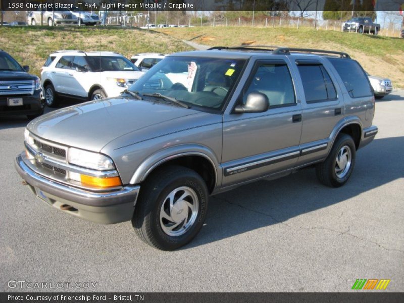 Light Pewter Metallic / Graphite 1998 Chevrolet Blazer LT 4x4